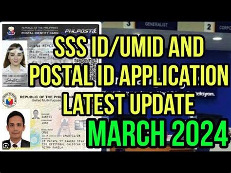 POSTAL ID & UMID APPLICATION: NAG.